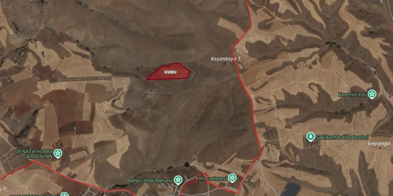 YILMAZER’DEN AYDINCIK MAH ROKETSAN YAKINI 1000M YATIRIMLIK ARSA